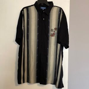 Croft&Barrow Men’s Button Down Casual Short Sleeve Shirt XLT